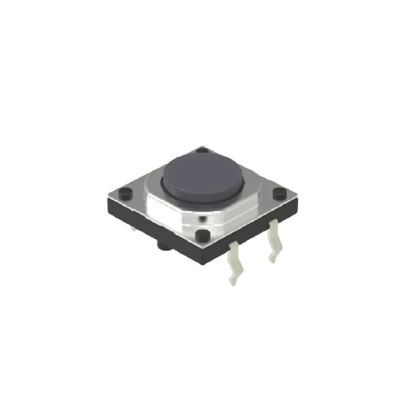 Alps Alpine Grey Tactile Switch Cap SPST Momentary Snap-in 12V DC 50mA SKQEABA010