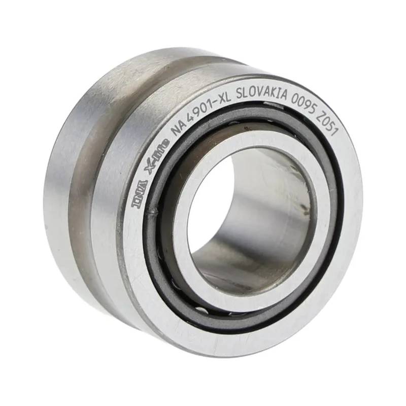 INA Needle Roller Bearing 12 mm Inside Diameter 24 mm Outside Diameter Open End Single Row 23200rpm Limiting Speed NA4901-XL
