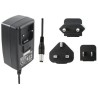 RS PRO 2.1 x 5.5 x 12 mm Centre Positive AC/DC Adapter EU, US Interchangeable Plug 6 W 12V DC Output 500 mA 903-2863