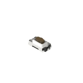 Alps Alpine Black Tactile Switch Button SPST 50mA 12V dc Surface Mount SKQYABE010