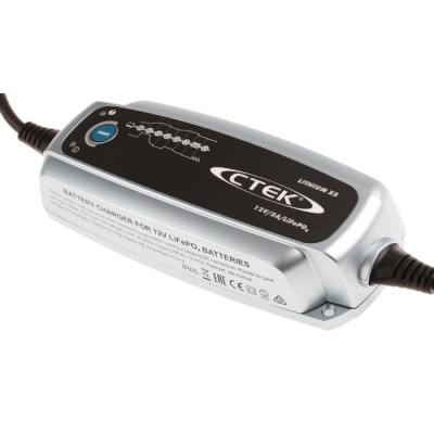 CTEK Automotive 12V LiFePO4 Battery Charger 5A Compatible 5-60Ah XS 5.0