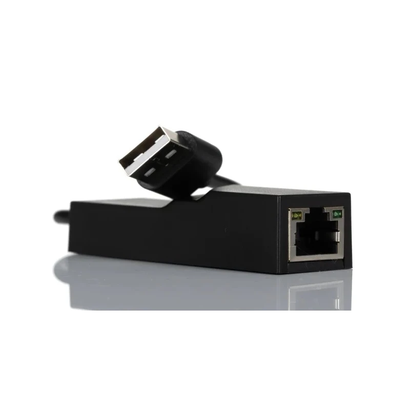 RS PRO USB 1.1 USB 2.0 100Mbps Network Speed USB Network Adapter 10 cm Cable, Black 195-4911