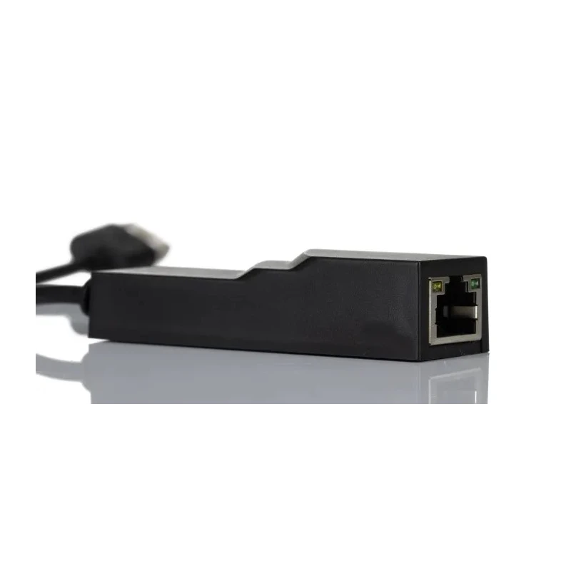 RS PRO USB 1.1 USB 2.0 100Mbps Network Speed USB Network Adapter 10 cm Cable, Black 195-4911