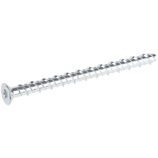 RS PRO Carbon Steel Countersunk Anchor Bolt M10 x 100 mm Zinc Plated Hardened Heat Treated 908-6750