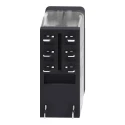 Schneider Electric Power Relay with 120V AC Coil, 5A Switching Current, 2 CO Contacts, Harmony Relay RXG Series RXG21F7