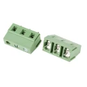 RS PRO RS PRO PCB Terminal Block, 3-Contact, 7.5 mm Pitch, 1 Row, Green, Screw Connection, 10 A, 300 V 897-0926