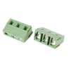RS PRO RS PRO PCB Terminal Block, 3-Contact, 7.5 mm Pitch, 1 Row, Green, Screw Connection, 10 A, 300 V 897-0926