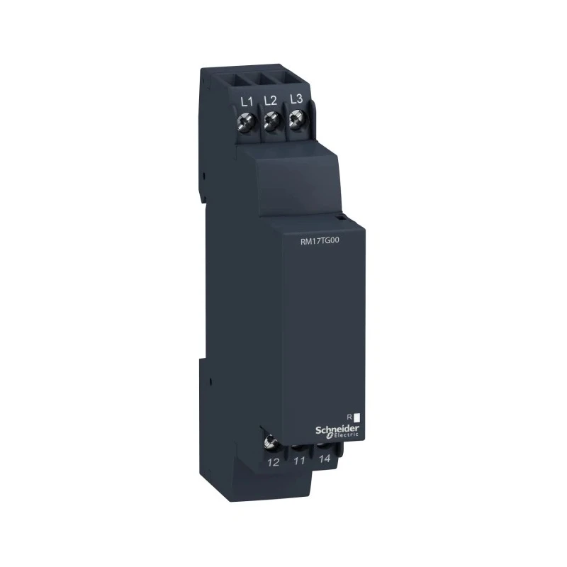 Schneider Electric Monitoring Relay 3 Phase SPDT DIN Rail Mount 528V AC RM17TG00