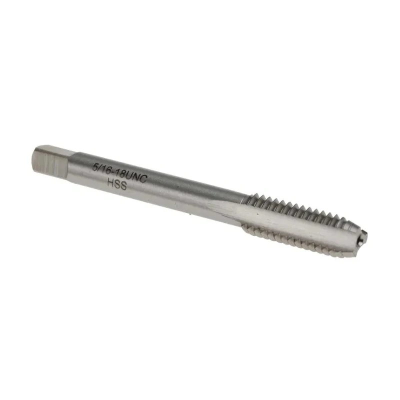 RS PRO Tap Set, 5/16 UNC Thread Straight Flute Hand Tap, ISO Standard, 8mm Shank Diameter 72mm Length 152-429