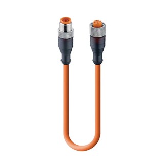 Lumberg Automation Sensor Actuator Cable Male 5 Way Straight to Female 5 Way Straight 300mm 12029 RST 5-RKT 5-259/0,3 M