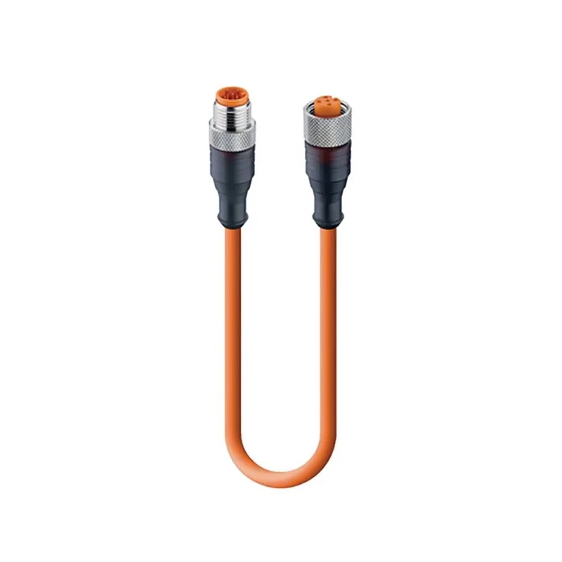 Lumberg Automation Sensor Actuator Cable Male 5 Way Straight to Female 5 Way Straight 300mm 12029 RST 5-RKT 5-259/0,3 M