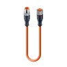 Lumberg Automation Sensor Actuator Cable Male 5 Way Straight to Female 5 Way Straight 300mm 12029 RST 5-RKT 5-259/0,3 M