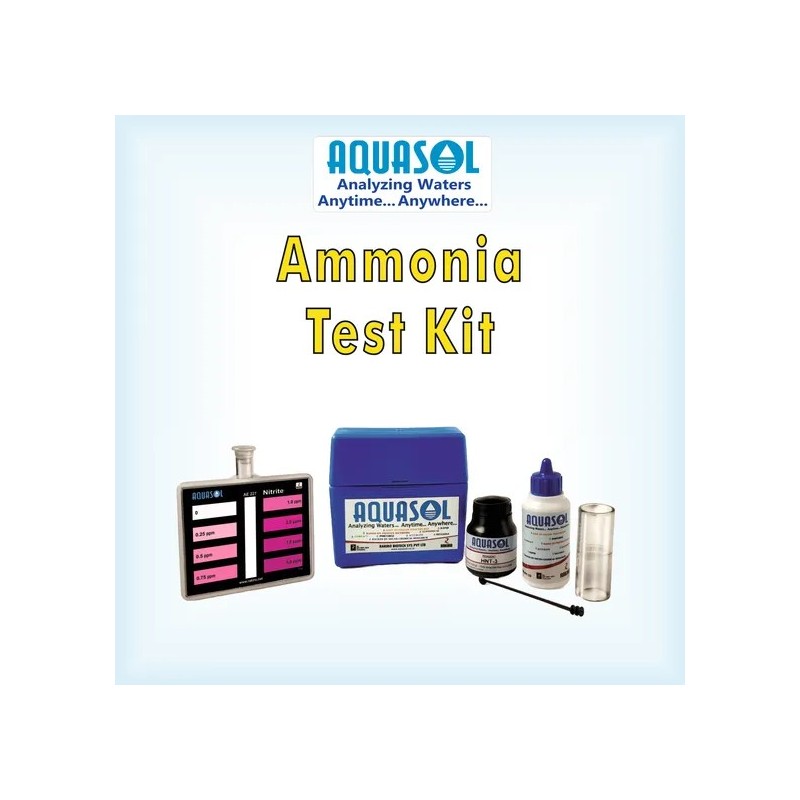 Aquasol Ammonia Test Kit 0.5 - 8.0 PPM (Mg/L) AE307*