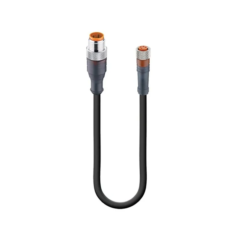 Lumberg Automation Sensor Actuator Cable Male 4 way Straight to Female 4 way Straight 30V 4A 29622 RST 4-RKMV 4-225/2 M