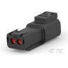 Deutsch Automotive Connector Female Black Cable 2 Way Screw Termination DT04-2P-TN32 / 1-2303812-3