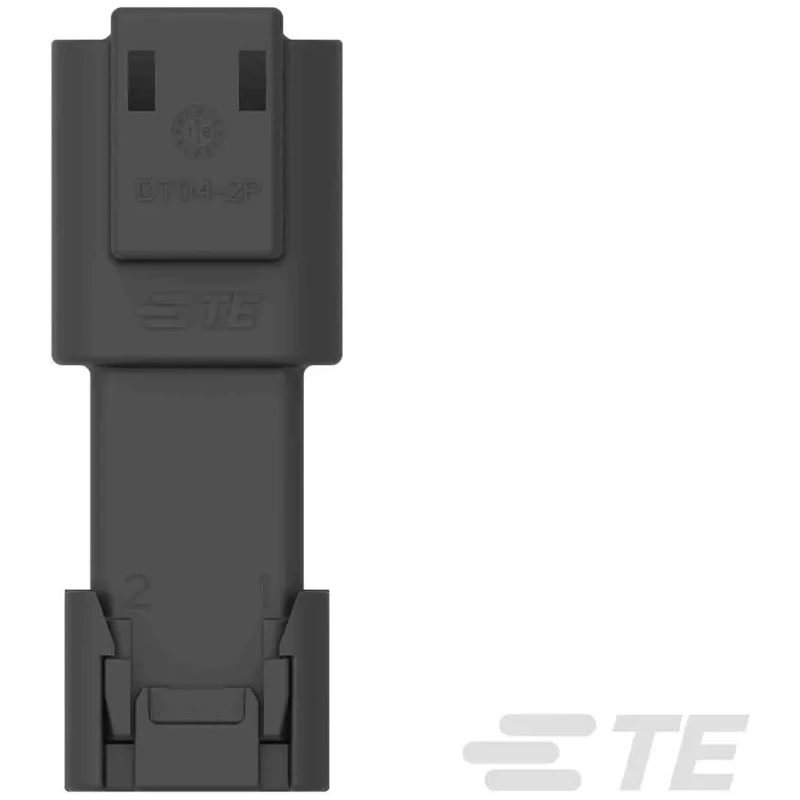 Deutsch Automotive Connector Female Black Cable 2 Way Screw Termination DT04-2P-TN32 / 1-2303812-3
