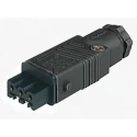 Hirschmann Black Cable Mount Industrial Power Connector 3P+E 16A 400V IP54 ST 