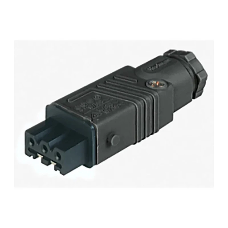 Hirschmann Black Cable Mount Industrial Power Connector 3P+E 16A 400V IP54 ST 