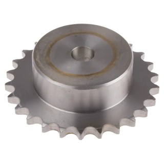 RS PRO 26 Tooth Pilot Bore Steel Sprocket 08 B-1 with 12.7mm Bore Diameter 105.36mm Pitch Diameter 40mm Width 183-883