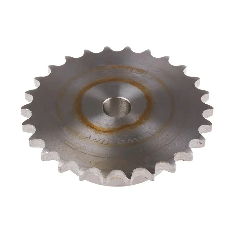 RS PRO 26 Tooth Pilot Bore Steel Sprocket 08 B-1 with 12.7mm Bore Diameter 105.36mm Pitch Diameter 40mm Width 183-883