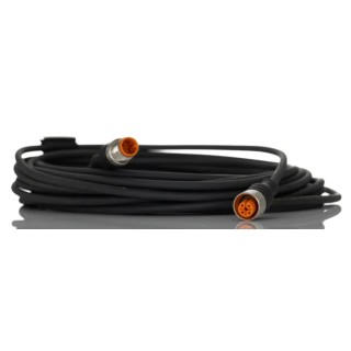 Lumberg Automation Sensor Actuator Cable Male 4 Way Straight to Female 4 Way Straight 29620 RST 4-RKT 4-225/10 M