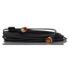 Lumberg Automation Sensor Actuator Cable Male 4 Way Straight to Female 4 Way Straight 29620 RST 4-RKT 4-225/10 M