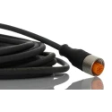 Lumberg Automation Sensor Actuator Cable Male 4 Way Straight to Female 4 Way Straight 29620 RST 4-RKT 4-225/10 M
