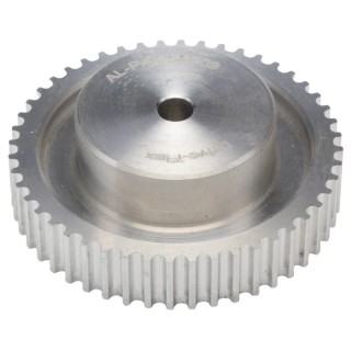 RS PRO Timing Belt Pulley Aluminium 9 mm Belt Width 5 mm Pitch 48 Tooth PB PULLEY 5M-09MM 48T