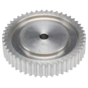 RS PRO Timing Belt Pulley Aluminium 9 mm Belt Width 5 mm Pitch 48 Tooth PB PULLEY 5M-09MM 48T