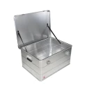 RS PRO Metal Waterproof Watertight Transit Case Aluminium 780 mm x 585 mm x 410 mm 914-4077