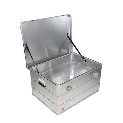 RS PRO Metal Waterproof Watertight Transit Case Aluminium 780 mm x 585 mm x 410 mm 914-4077