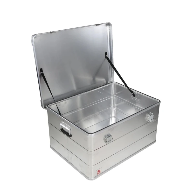 RS PRO Metal Waterproof Watertight Transit Case Aluminium 780 mm x 585 mm x 410 mm 914-4077