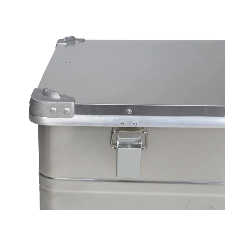RS PRO Metal Waterproof Watertight Transit Case Aluminium 780 mm x 585 mm x 410 mm 914-4077
