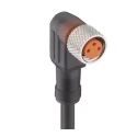 Lumberg Automation Sensor Actuator Cable Female 3 Way Right Angle Connector to Unterminated 10 14006 RKMWV/LED A 3-224/10 M