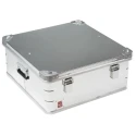 RS PRO Metal Waterproof Watertight Transit Case Aluminium Anodised Finish 580x585x250 mm 914-4115