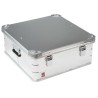 RS PRO Metal Waterproof Watertight Transit Case Aluminium Anodised Finish 580x585x250 mm 914-4115