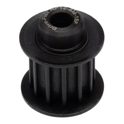 RS PRO Steel Timing Belt Pulley 15 mm Belt Width 5 mm Pitch 12 Tooth PB PULLEY 5M-15MM 12T
