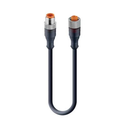 Lumberg Automation Female 4 Way M12 to Unterminated Free End Sensor Actuator Cable 10 m 230V IP68 4A 15729 RKT 4-3-224/10 M
