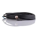 Lumberg Automation Female 4 Way Right Angle to Unterminated Free End Sensor Actuator Cable 250V, 10 m 18158 RKWT 4-225/10 M