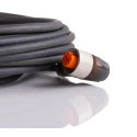 Lumberg Automation Female 4 Way Right Angle to Unterminated Free End Sensor Actuator Cable 250V, 10 m 18158 RKWT 4-225/10 M