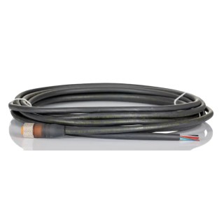 Lumberg Automation Female 12 Way Straight to Unterminated Sensor Actuator Cable, 5 m, Polyurethane 103590 RKT 12-346/5 M