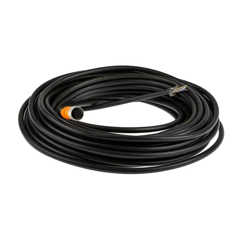 Lumberg Automation Female 8 way Straight to Female Unterminated Sensor Actuator Cable 15 m Length 30V 49275 RKTS 8-299/15 M