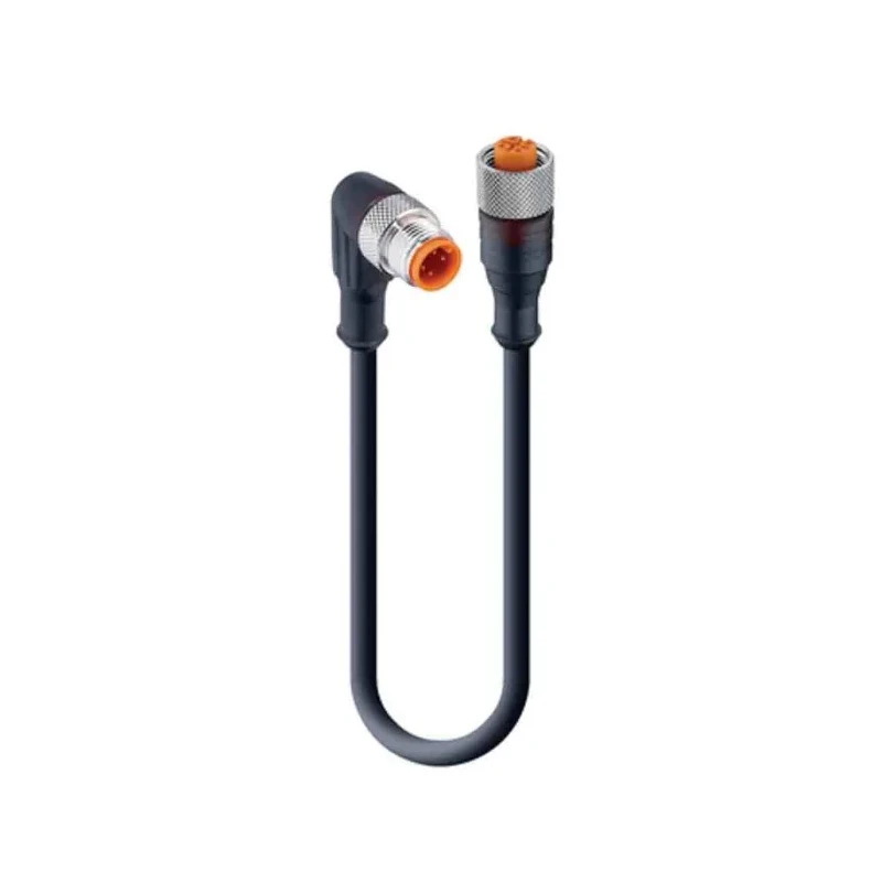 Lumberg Automation Female 4 way Straight to Unterminated Sensor Actuator Cable 3m 230V RKT 79541 RKT 4-225/3 M