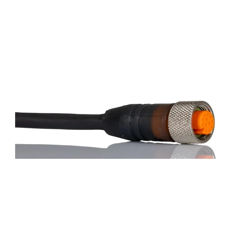 Lumberg Automation Female 12 Way Straight to Unterminated Sensor Actuator Cable, 5 m, Polyurethane 103590 RKT 12-346/5 M