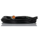 Lumberg Automation Female 5 Way Straight to Unterminated Free End Sensor Actuator Cable, 5 m, Black PVC 51488 RKT 5-289/5 M