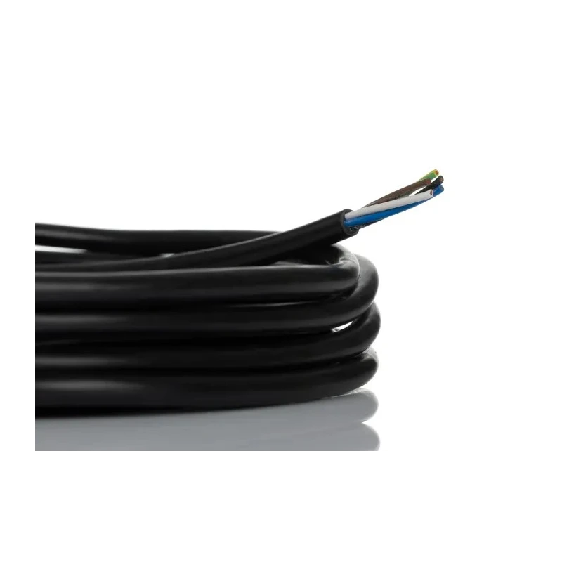 Lumberg Automation Female 5 Way Straight to Unterminated Free End Sensor Actuator Cable, 5 m, Black PVC 51488 RKT 5-289/5 M