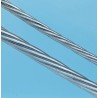 RS PRO Galvanised Steel Wire Rope 50 m Length Safe Working Load 220 kg United Kingdom 193-067