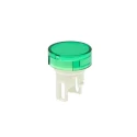 Omron Green Round Push Button Lens, 12mm Diameter, 36mm Height, Model A3CT-500G
