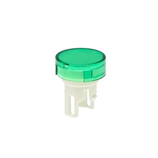 Omron Green Round Push Button Lens, 12mm Diameter, 36mm Height, Model A3CT-500G