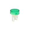 Omron Green Round Push Button Lens, 12mm Diameter, 36mm Height, Model A3CT-500G